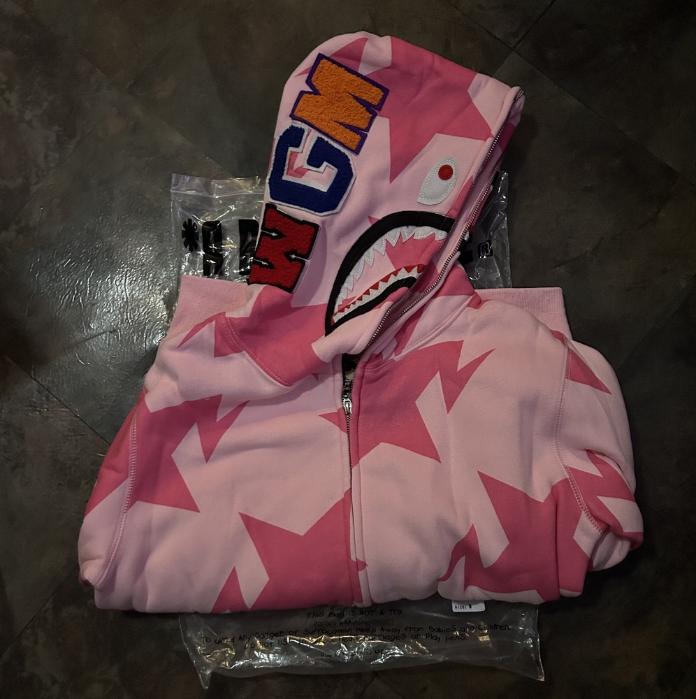 Bape stars hoodie
